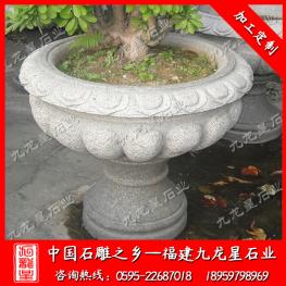 加工石材花盆 歐式花缽 小區(qū)別墅花缽