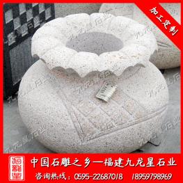 景觀石雕花缽 歐式花缽 房地產(chǎn)花缽擺放
