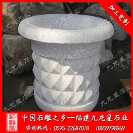 景觀石材花缽廠家 現(xiàn)代庭院花缽雕塑