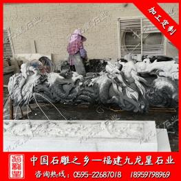 古建筑石雕龍柱雕刻 仿古石龍柱生產(chǎn)廠家