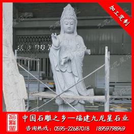 觀音石雕像雕刻 滴水觀音 寺廟觀音佛像